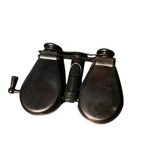 Antique Black Metal Binoculars